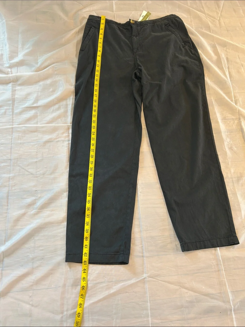 Marine Layer Men's Black Chino Pants
